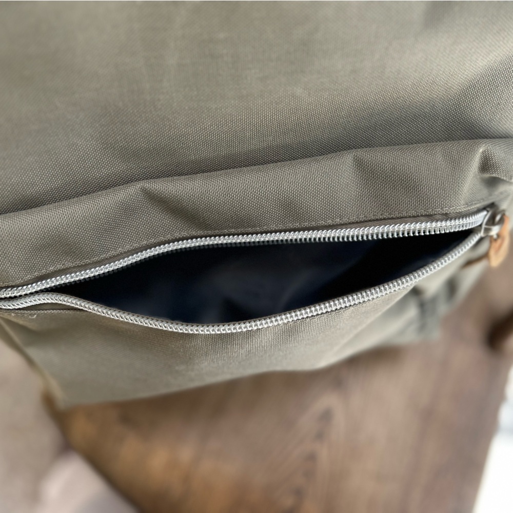 HIMAWARI Holly Daze 15” Waterproof Canvas Backpack-Out Of Stock on website. Gray - Picture 11 of 14